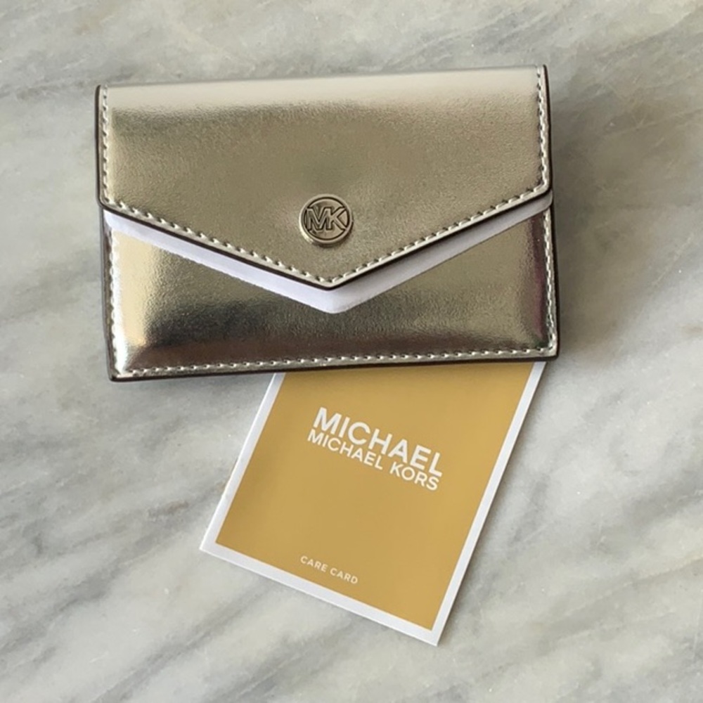 Michael Kors Silver Card Holder
